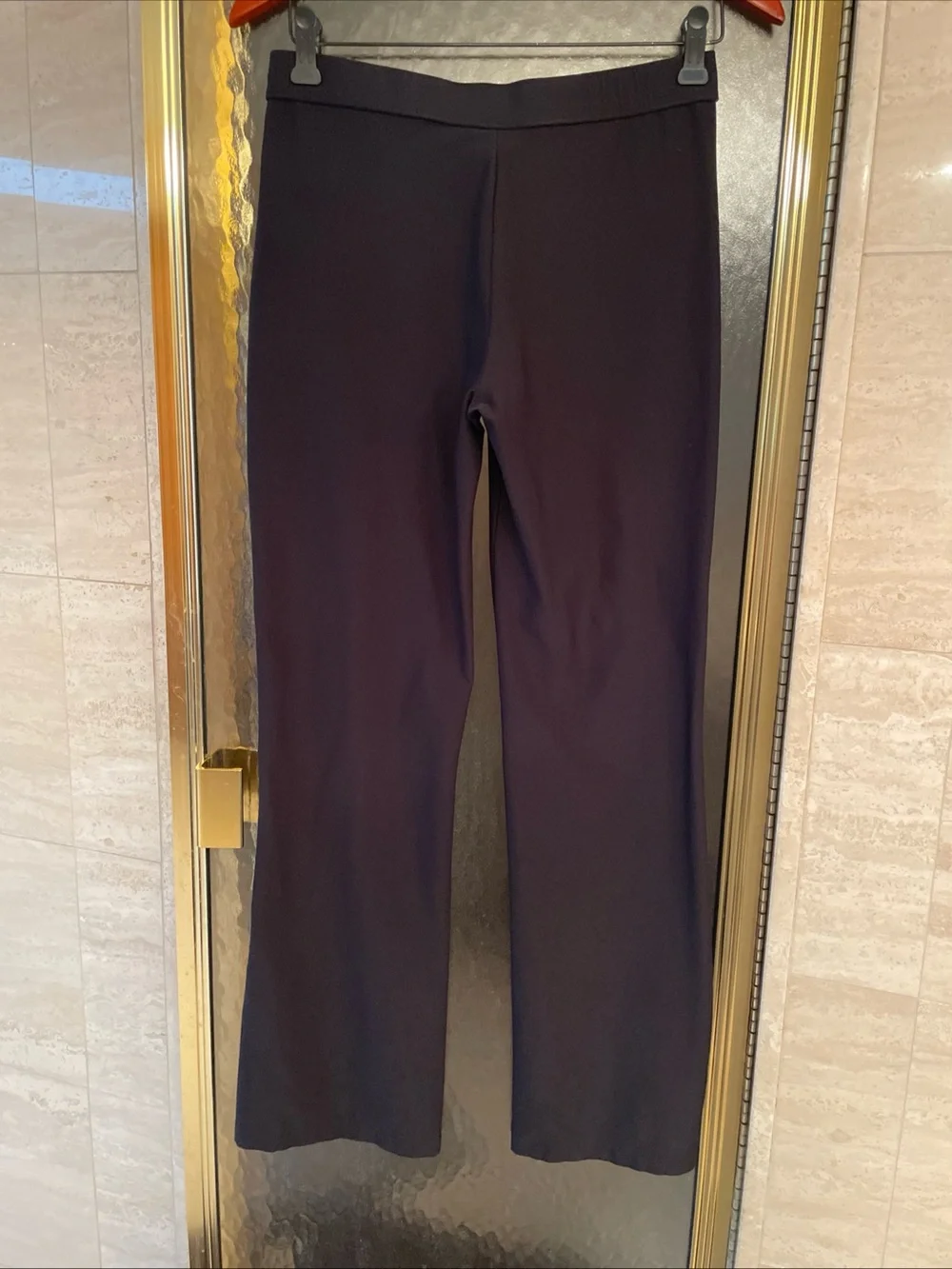Nike Dri-Fit Pants Black Mid Rise Straight Leg Y2K Style Bottoms Women’s Small